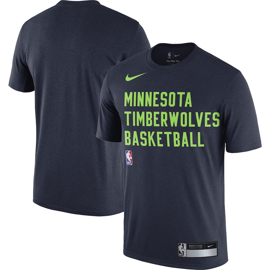 Men's Minnesota Timberwolves Navy 2023/24 Sideline Legend Performance Practice Nike T-Shirt Men's Minnesota Timberwolves Navy 2023/24 Sideline Legend Performance Practice Nike T-Shirt
