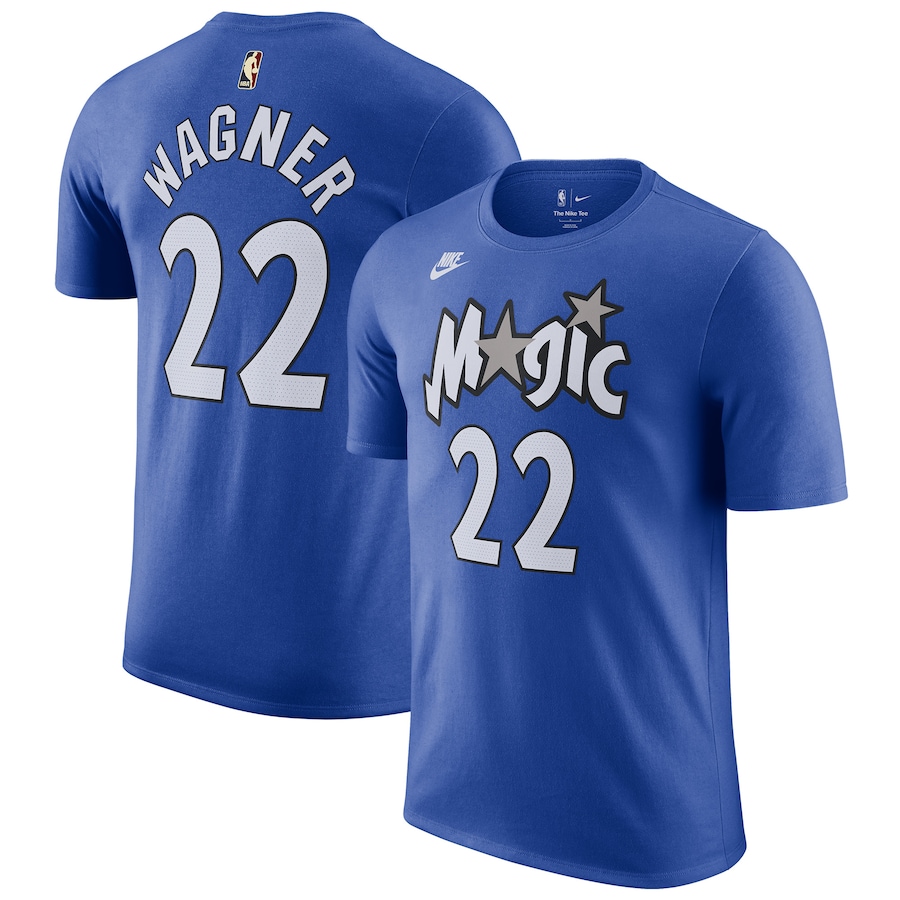 Men's Orlando Magic Franz Wagner Blue 2023/24 Classic Edition Nike T-Shirt
