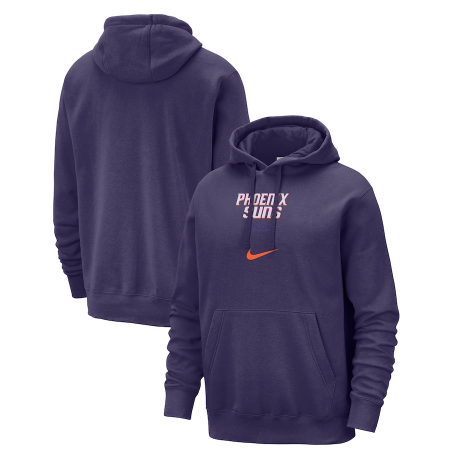 Men's Phoenix Suns Purple 2023/24 City Edition Essential Club Nike Pullover Hoodie