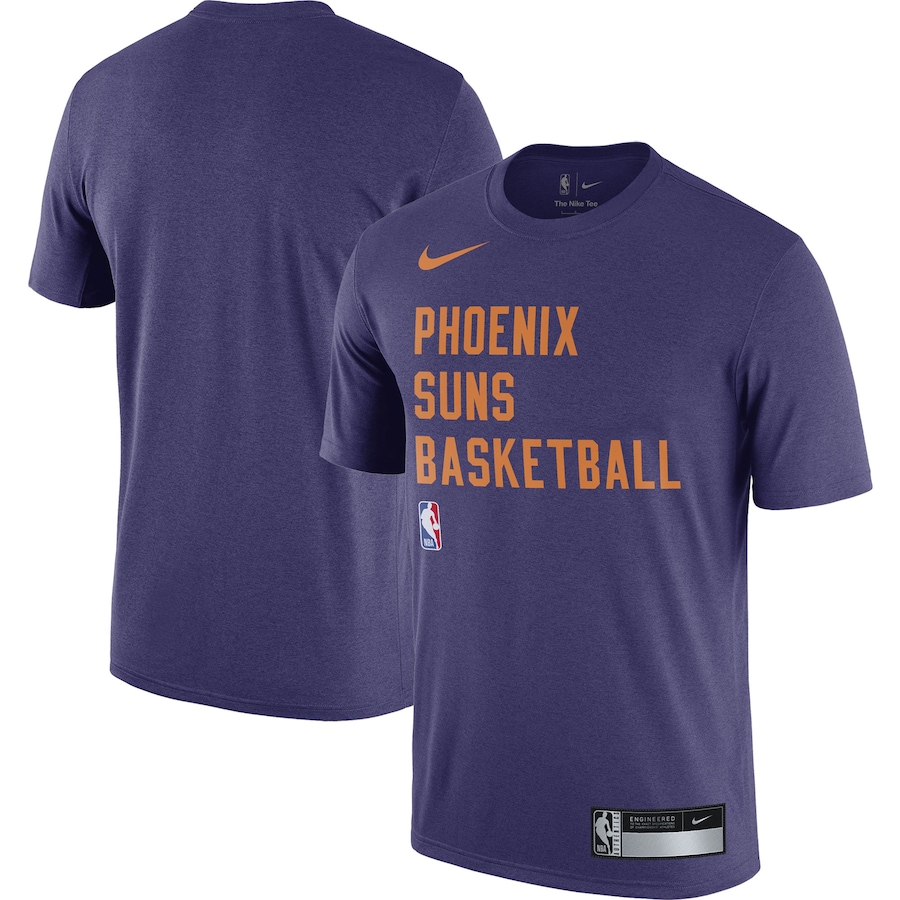 Men's Phoenix Suns Purple 2023/24 Sideline Legend Performance Practice Nike T-Shirt