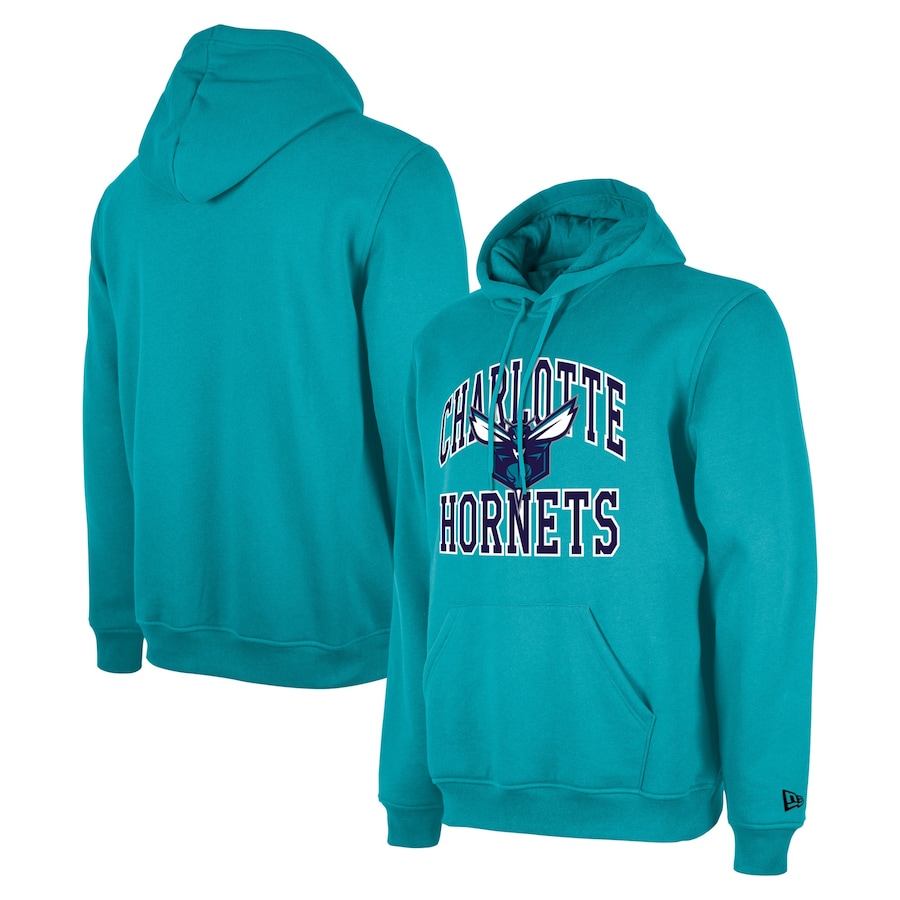 Men's Charlotte Hornets Teal 2023/24 Season Tip-Off Edition New Era Pullover Hoodie Men's Charlotte Hornets Teal 2023/24 Season Tip-Off Edition New Era Pullover Hoodie