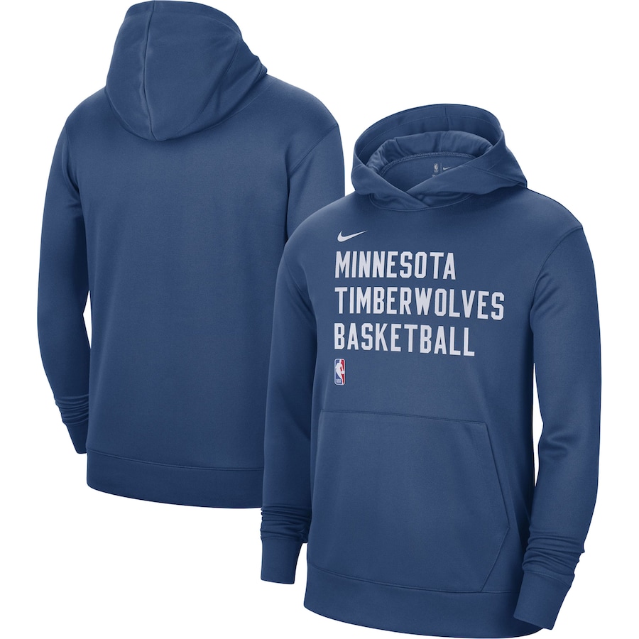 Women's Minnesota Timberwolves Blue 2023/24 Performance Spotlight On-Court Practice Nike Pullover Hoodie Women's Minnesota Timberwolves Blue 2023/24 Performance Spotlight On-Court Practice Nike Pullover Hoodie