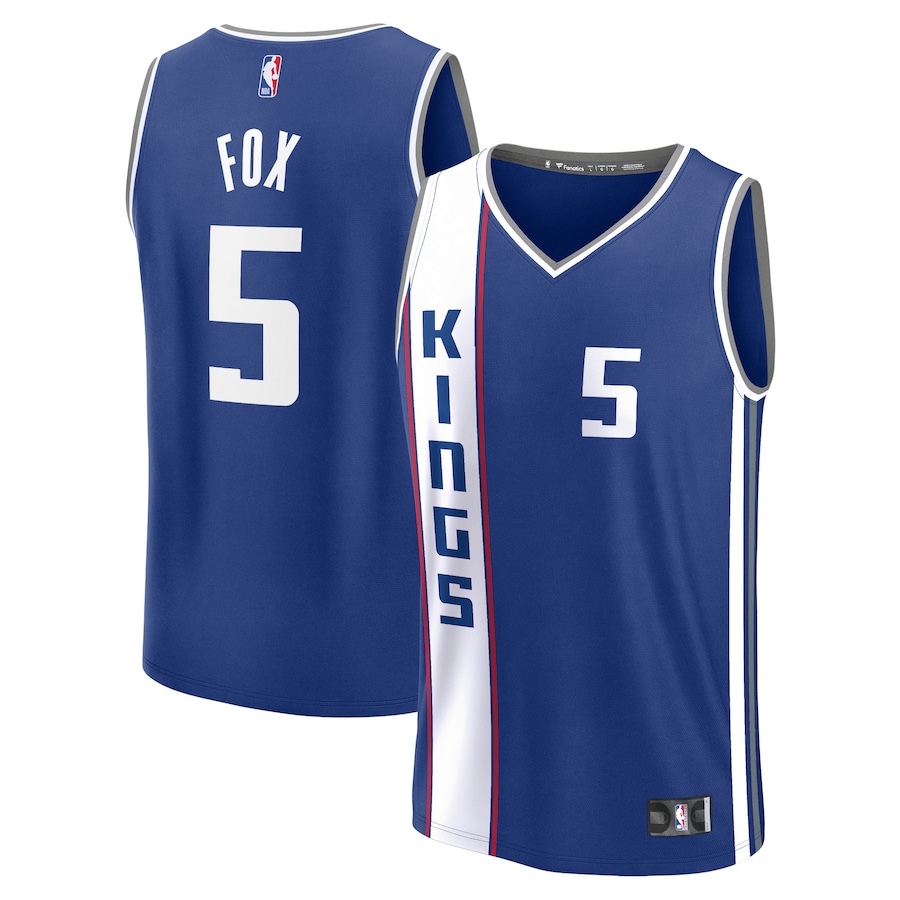 Child's Sacramento Kings De'Aaron Fox Blue Fast Break 2023/24 City Edition Jersey