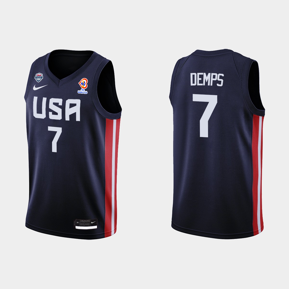 FIBA Cody Demps 2023 FIBA Basketball World Cup Navy Jersey