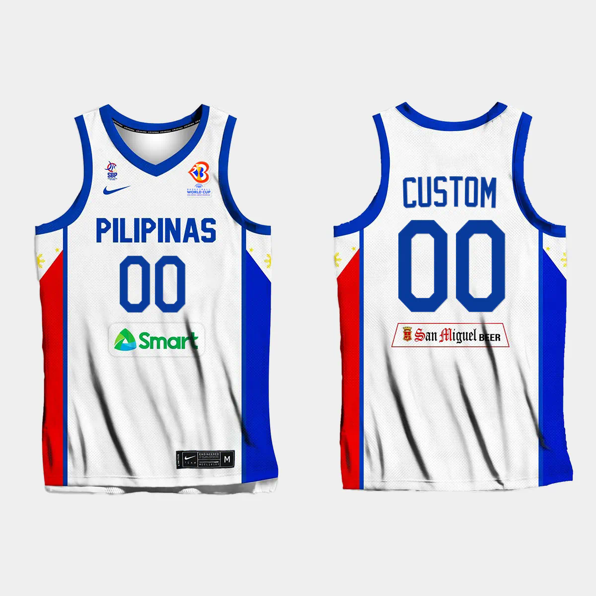 Custom Name & Number Iran Basketball 2023 FIBA World Cup White Home Jersey
