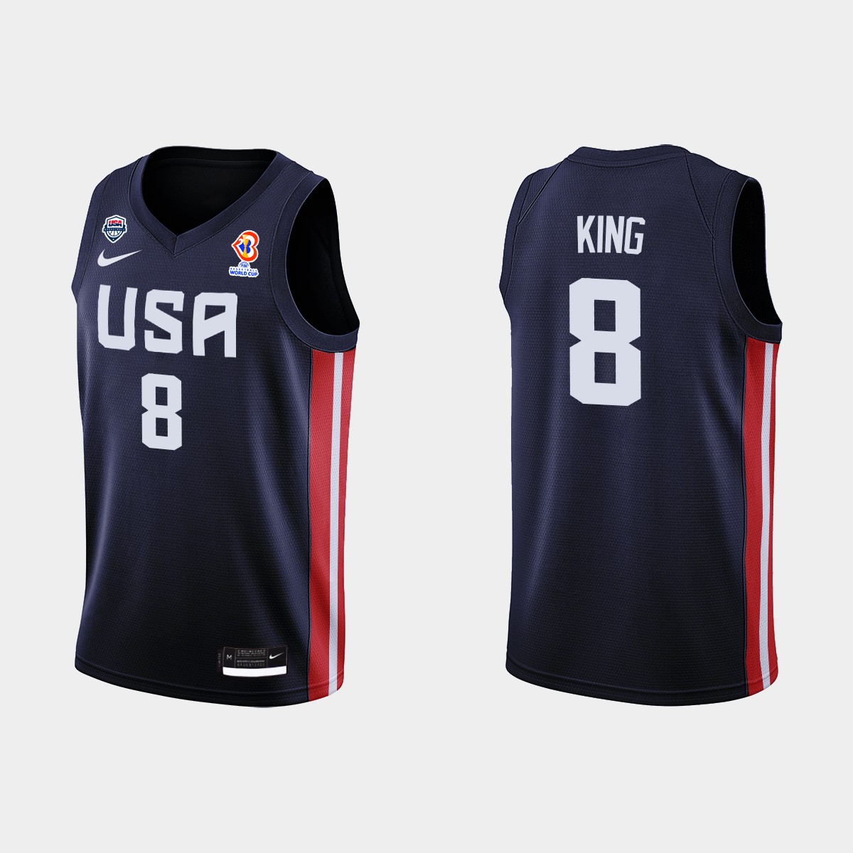 FIBA George King 2023 FIBA Basketball World Cup Navy Jersey