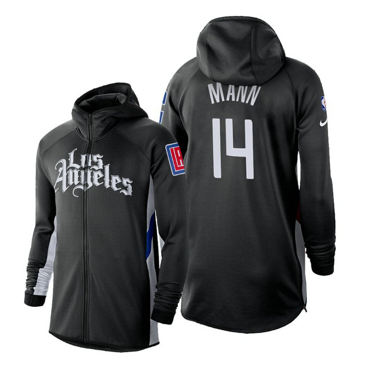 2019-20 Los Angeles Clippers Earned Edition Terance Mann Black Showtime Hoodie 2019-20 Los Angeles Clippers Earned Edition Terance Mann Black Showtime Hoodie
