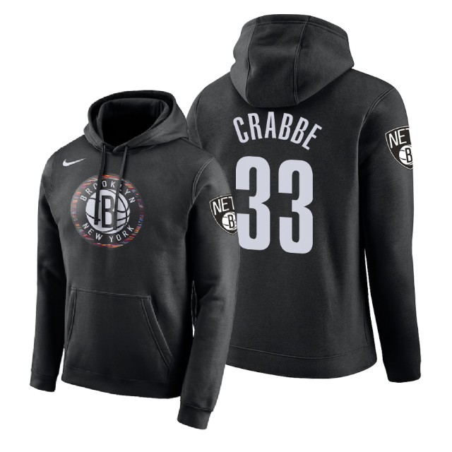 Brooklyn Nets Allen Crabbe #33 Black 2018 City Edition Hoodie Brooklyn Nets Allen Crabbe #33 Black 2018 City Edition Hoodie