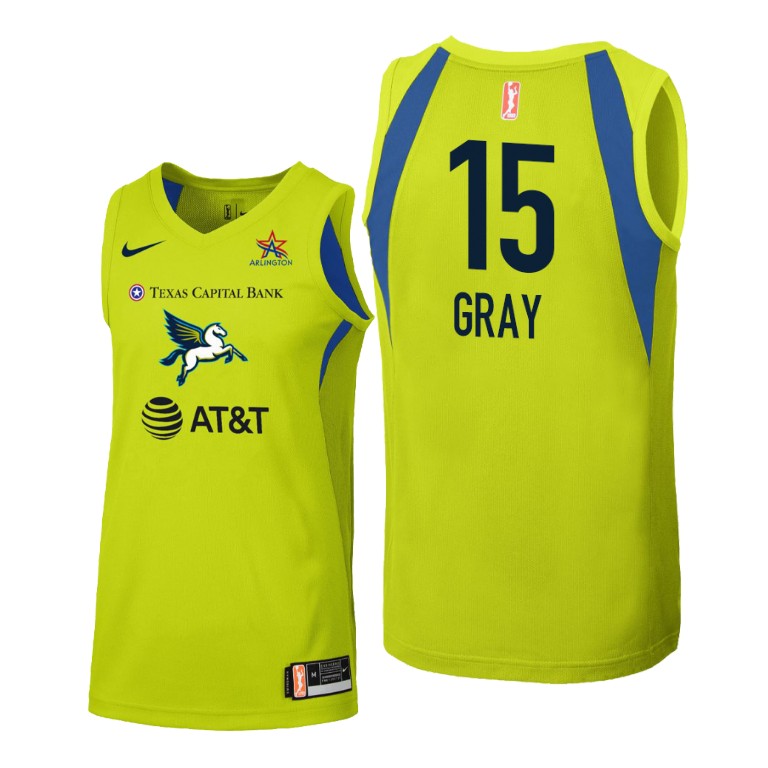 WOMEN Allisha Gray Secondary Dallas Wings 2019 Jersey