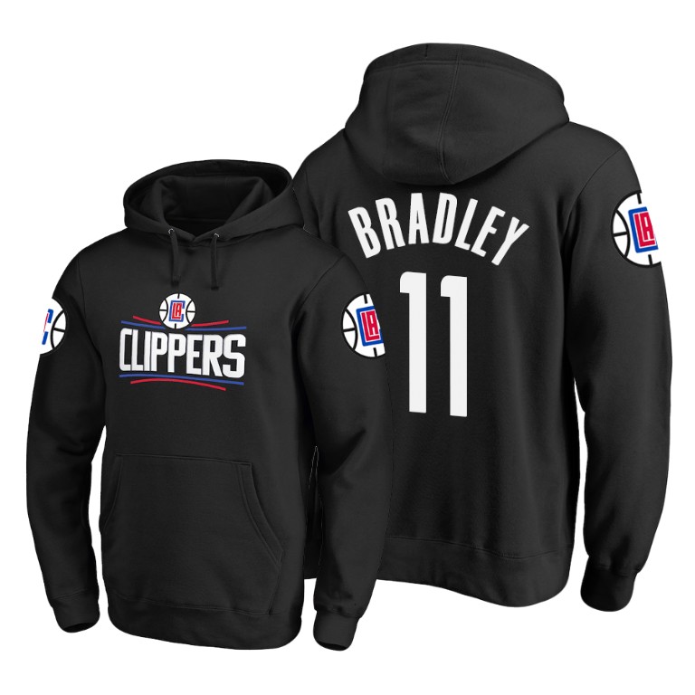 Los Angeles Clippers Avery Bradley #11 Primary Logo Black Hoodie