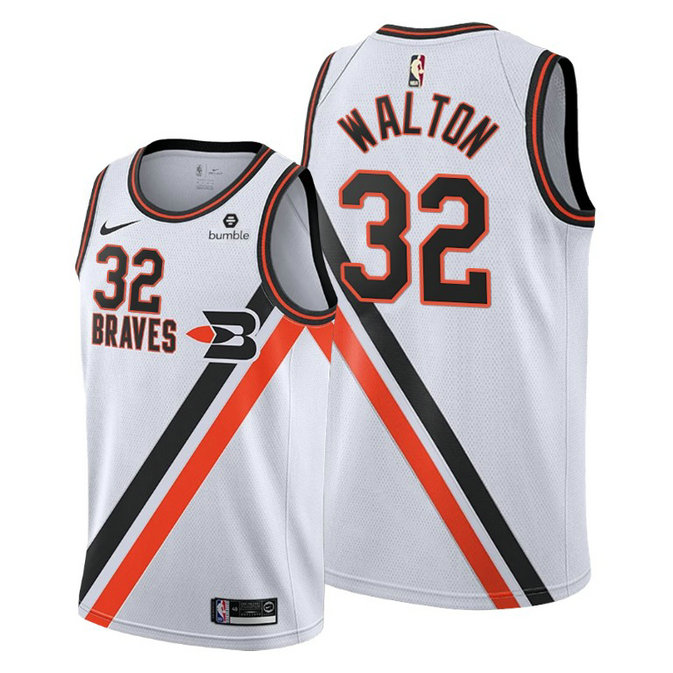 Bill Walton LA Clippers 2019-20 Classic Edition White Jersey Bill Walton LA Clippers 2019-20 Classic Edition White Jersey