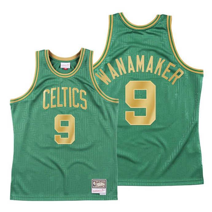 Bradley Wanamaker 2020 CNY Boston Celtics Green Throwback Jersey