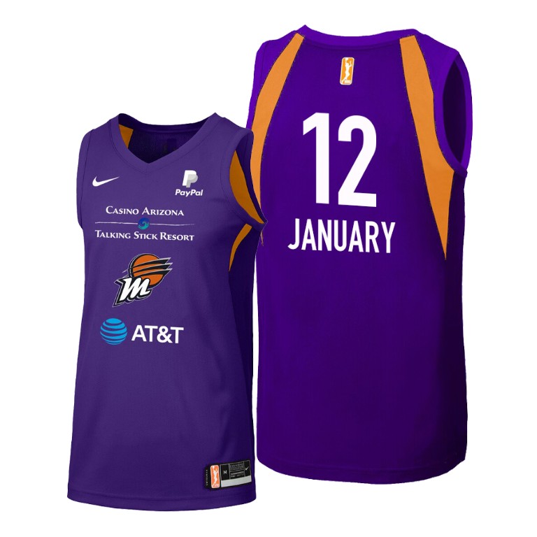 WOMEN Briann January Primary Phoenix Mercury 2019 Jersey