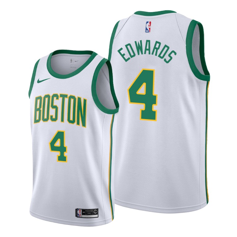 2019 Draft Boston Celtics Carsen Edwards 2019-20 City Jersey 2019 Draft Boston Celtics Carsen Edwards 2019-20 City Jersey