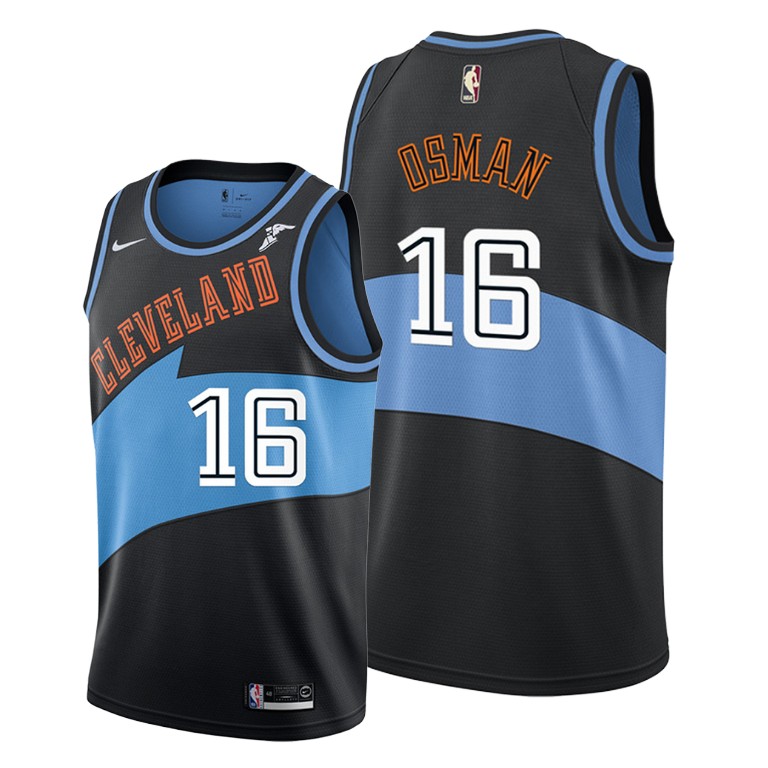 Cedi Osman Cleveland Cavaliers 2019-20 Classic Edition Black Jersey