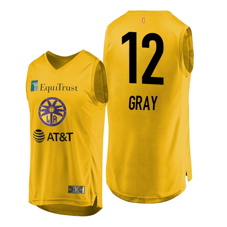Chelsea Gray WNBA Primary Los Angeles Sparks 2019 Jersey