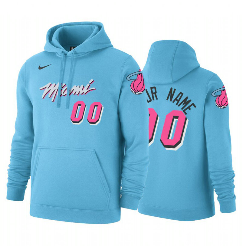 Heat Custom #00 City Blue Hoodie Heat Custom #00 City Blue Hoodie