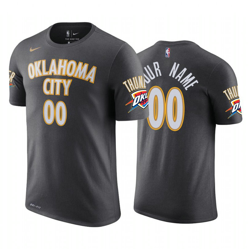 Oklahoma City Thunder Custom 2019-20 City T-Shirt Oklahoma City Thunder Custom 2019-20 City T-Shirt