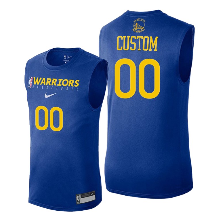 Warriors Custom #00 2020 Practice Jersey Warriors Custom #00 2020 Practice Jersey