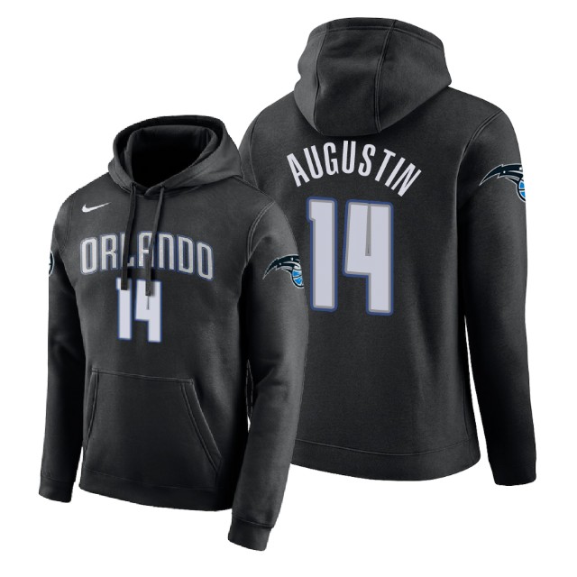 Orlando Magic D.J. Augustin #14 Black 2018 City Edition Hoodie