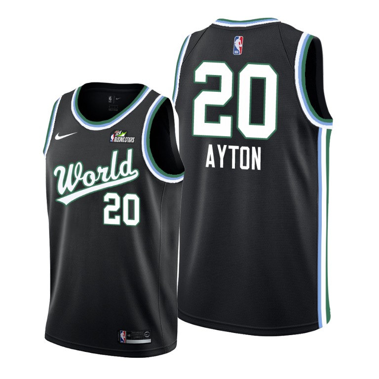 Deandre Ayton Phoenix Suns #20 Black 2019 Rising Star Team USA Jersey
