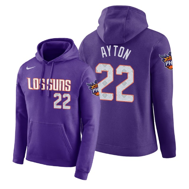 Phoenix Suns Deandre Ayton #22 Suns 2018 City Edition Hoodie