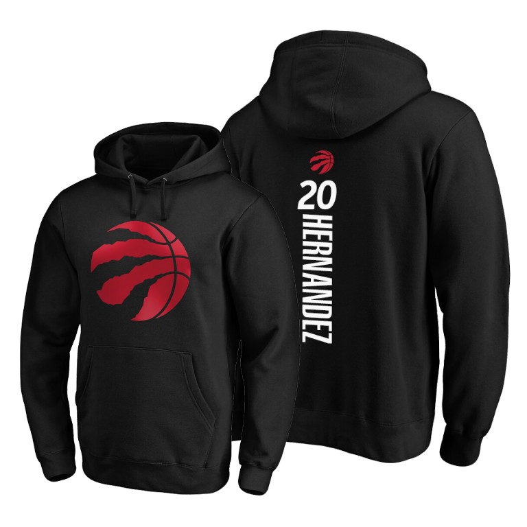 Dewan Hernandez #20 Toronto Raptors Playmaker Black Pullover Hoodie Dewan Hernandez #20 Toronto Raptors Playmaker Black Pullover Hoodie