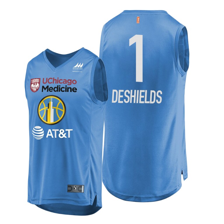 Diamond DeShields WNBA Icon Chicago Sky 2019 Jersey