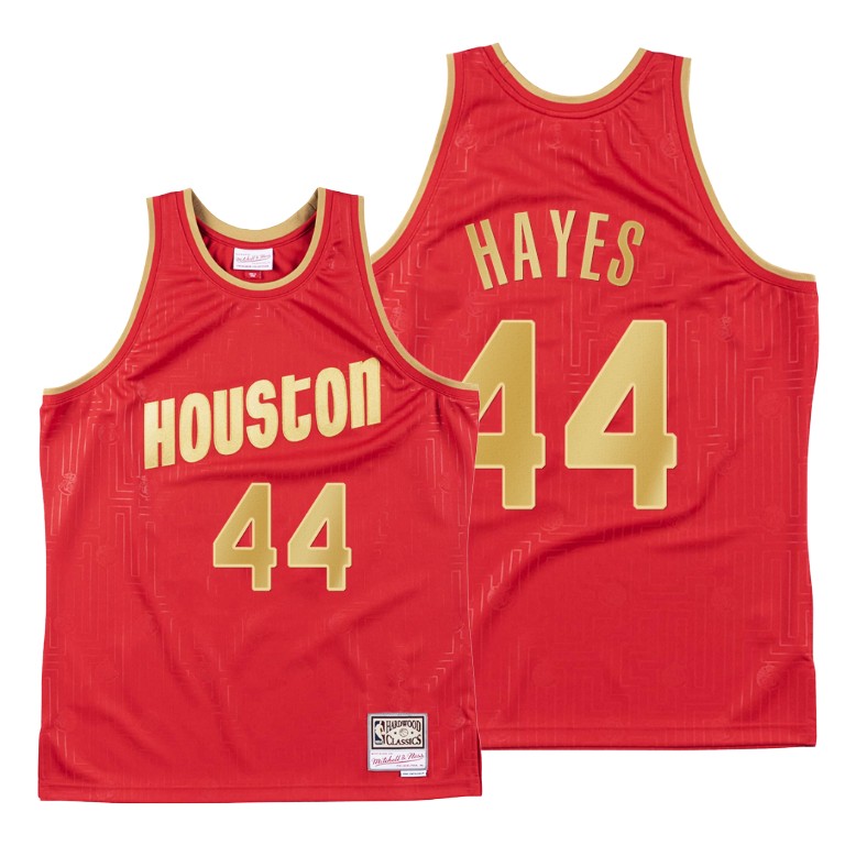 Elvin Hayes 2020 CNY Houston Rockets Red Throwback Jersey Elvin Hayes 2020 CNY Houston Rockets Red Throwback Jersey
