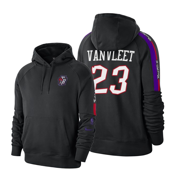Fred VanVleet Toronto Raptors #23 Primary Black Hoodie Fred VanVleet Toronto Raptors #23 Primary Black Hoodie