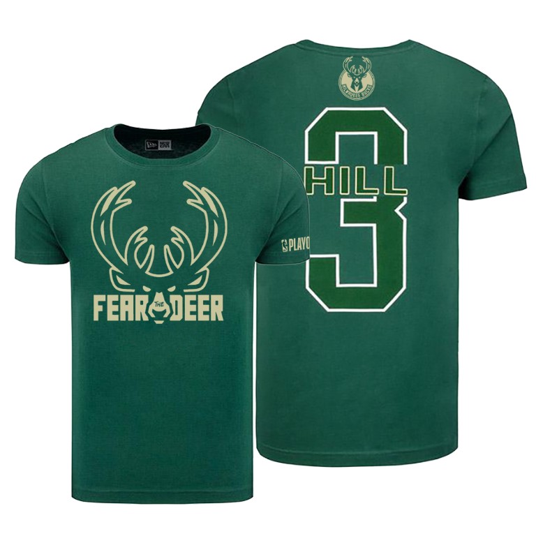 George Hill #3 Bucks 2020 Playoffs Bound ar the Deer T-shirt George Hill #3 Bucks 2020 Playoffs Bound ar the Deer T-shirt