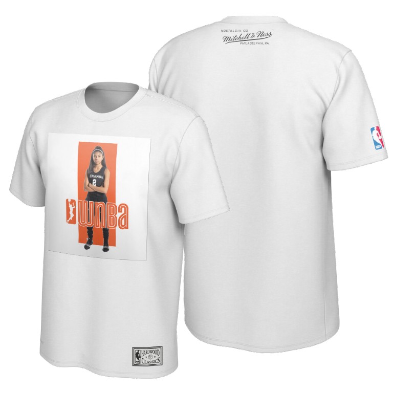 Gigi Bryant 2020 WNBA Draft Honors White T-Shirt Gigi Bryant 2020 WNBA Draft Honors White T-Shirt