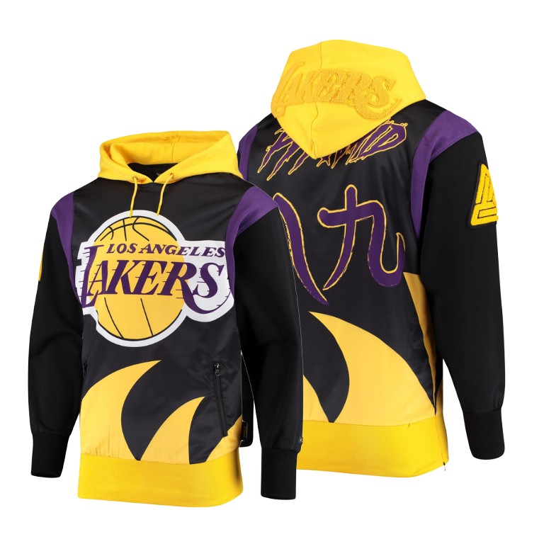 Los Angeles Lakers Retro Pyramid Gold Hoodie