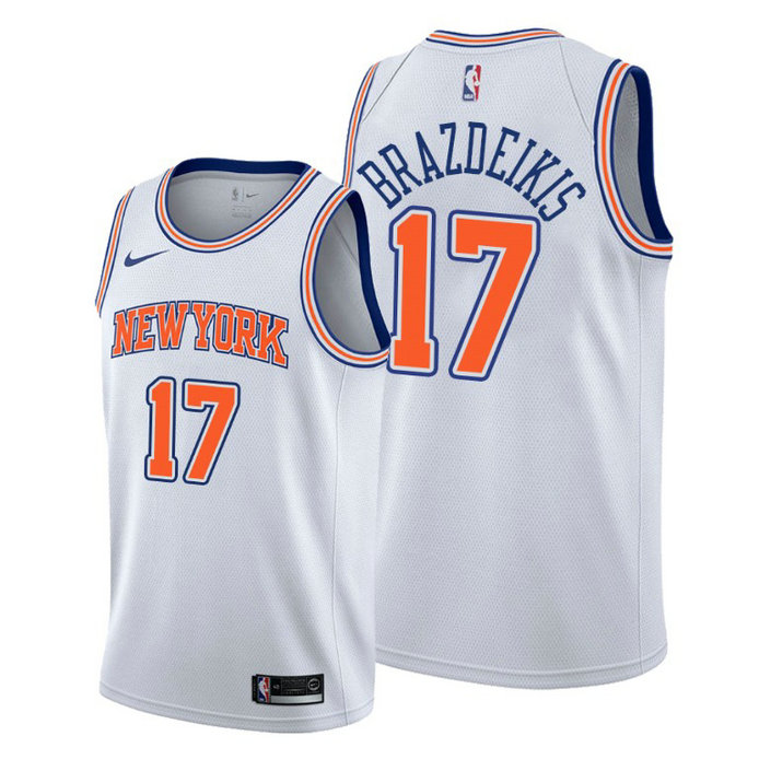 2019 Draft New York Knicks Iggy Brazdeikis 2019-20 Statement Jersey 2019 Draft New York Knicks Iggy Brazdeikis 2019-20 Statement Jersey