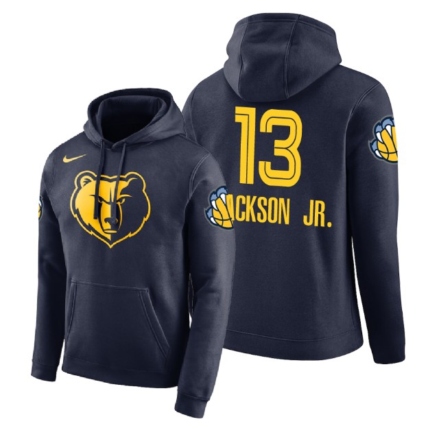 Memphis Grizzlies Jaren Jackson Jr. #13 Navy 2018 City Edition Hoodie Memphis Grizzlies Jaren Jackson Jr. #13 Navy 2018 City Edition Hoodie