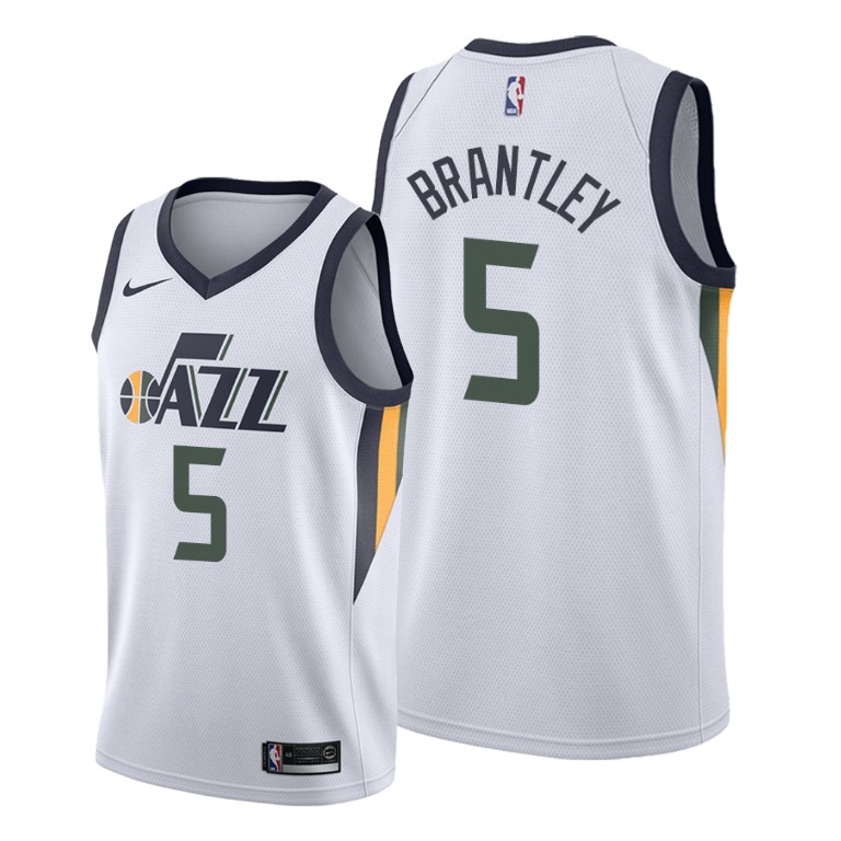 2019 Draft Utah Jazz Jarrell Brantley 2019-20 Association Jersey