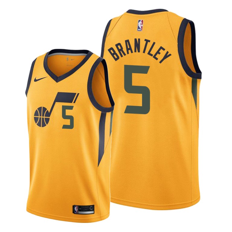 2019 Draft Utah Jazz Jarrell Brantley 2019-20 Statement Jersey