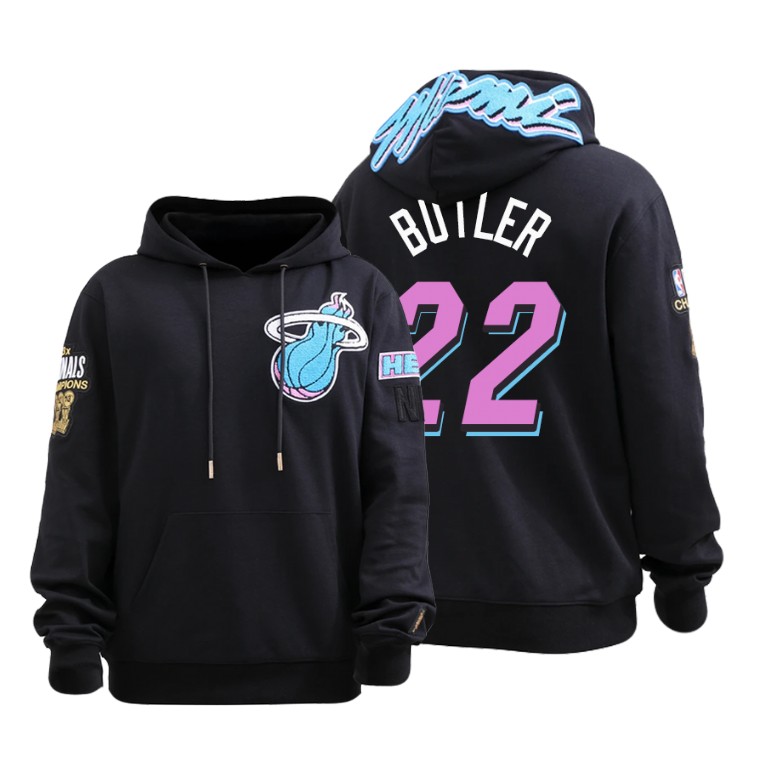 Jimmy Butler #22 Miami Heat ViceWave Black Three-time NBA Champion Hoodie Jimmy Butler #22 Miami Heat ViceWave Black Three-time NBA Champion Hoodie