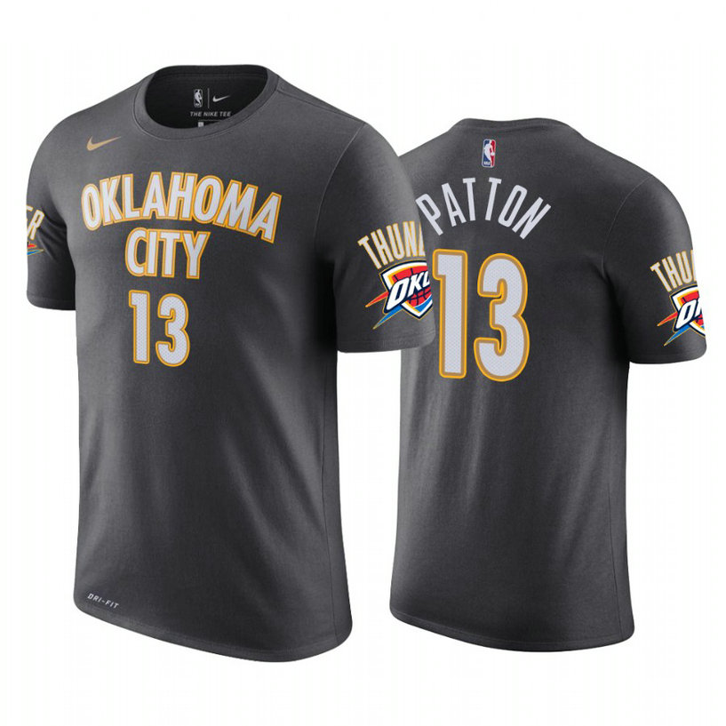 Oklahoma City Thunder Justin Patton 2019-20 City T-Shirt Oklahoma City Thunder Justin Patton 2019-20 City T-Shirt