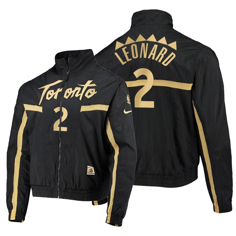 Raptors Kawhi Leonard City Edition 2.0 Black Jacket Raptors Kawhi Leonard City Edition 2.0 Black Jacket