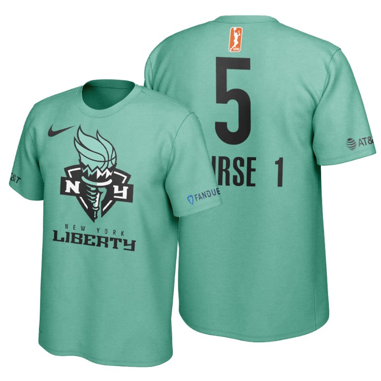 Kia Nurse 2020 Replica New York Liberty T-Shirt Kia Nurse 2020 Replica New York Liberty T-Shirt