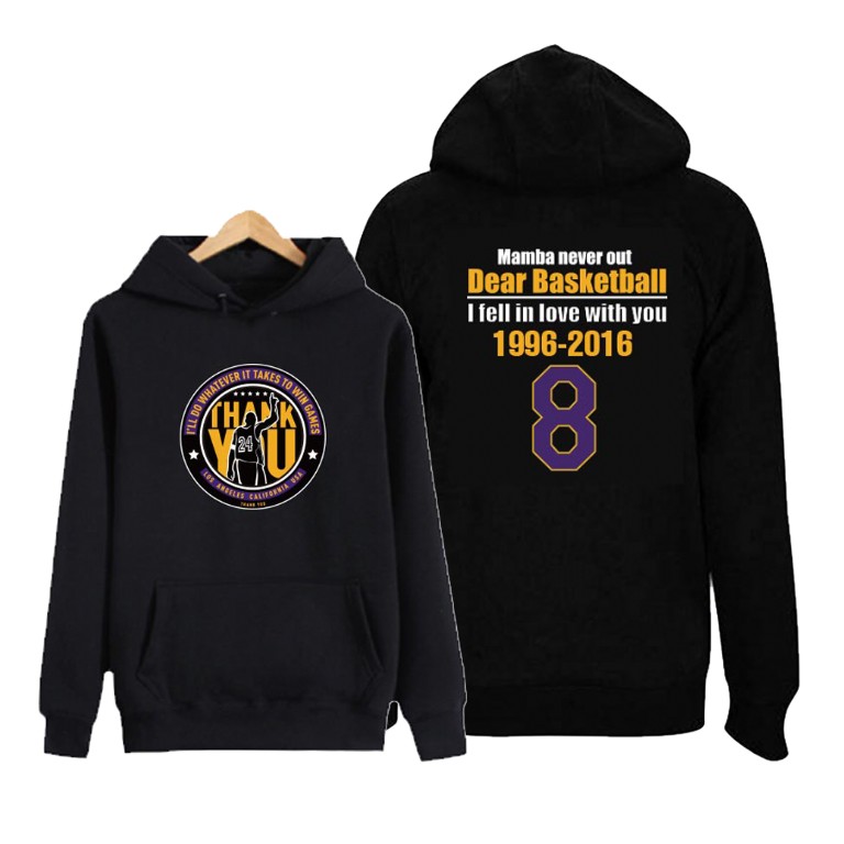 Lakers Mamba Never Out Kobe Bryant #8 Retired Souvenir Hoodie Lakers Mamba Never Out Kobe Bryant #8 Retired Souvenir Hoodie