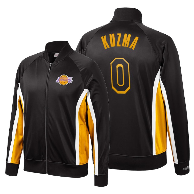Kyle Kuzma Los Angeles Lakers Champions Game Black Jacket Kyle Kuzma Los Angeles Lakers Champions Game Black Jacket