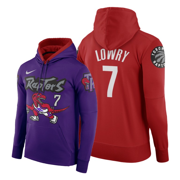Kyle Lowry Toronto Raptors 2020 Modern X Classic Red Purple Hoodie Kyle Lowry Toronto Raptors 2020 Modern X Classic Red Purple Hoodie