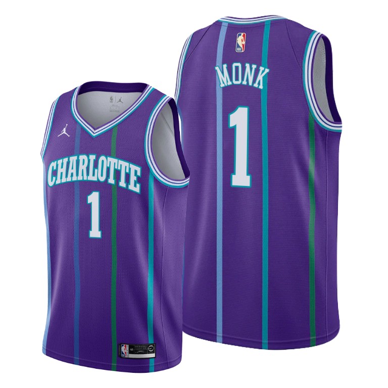 Malik Monk Charlotte Hornets 2019-20 Classic Purple Jersey Malik Monk Charlotte Hornets 2019-20 Classic Purple Jersey