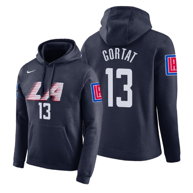 Los Angeles Clippers Marcin Gortat #13 Navy 2018 City Edition Hoodie Los Angeles Clippers Marcin Gortat #13 Navy 2018 City Edition Hoodie