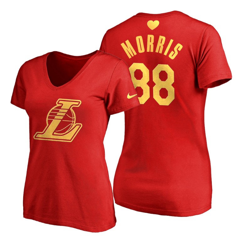 Markieff Morris #88 Lakers 2020 Mother's Day Best Gift Red T-Shirt Markieff Morris #88 Lakers 2020 Mother's Day Best Gift Red T-Shirt
