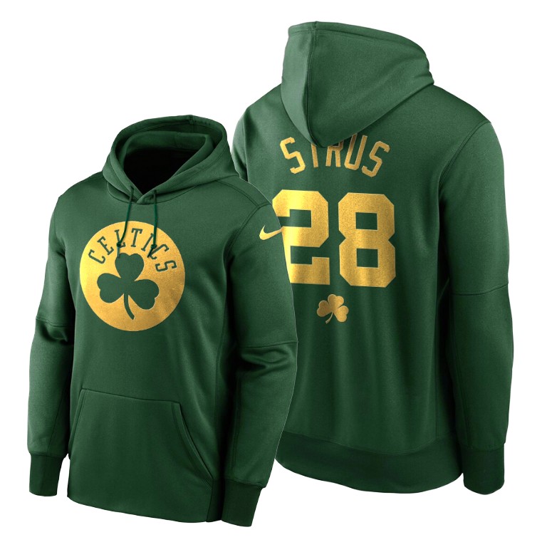 Max Strus 2020 St Paddy's Day Celtics #28 Green Golden Limited Hoodie Max Strus 2020 St Paddy's Day Celtics #28 Green Golden Limited Hoodie