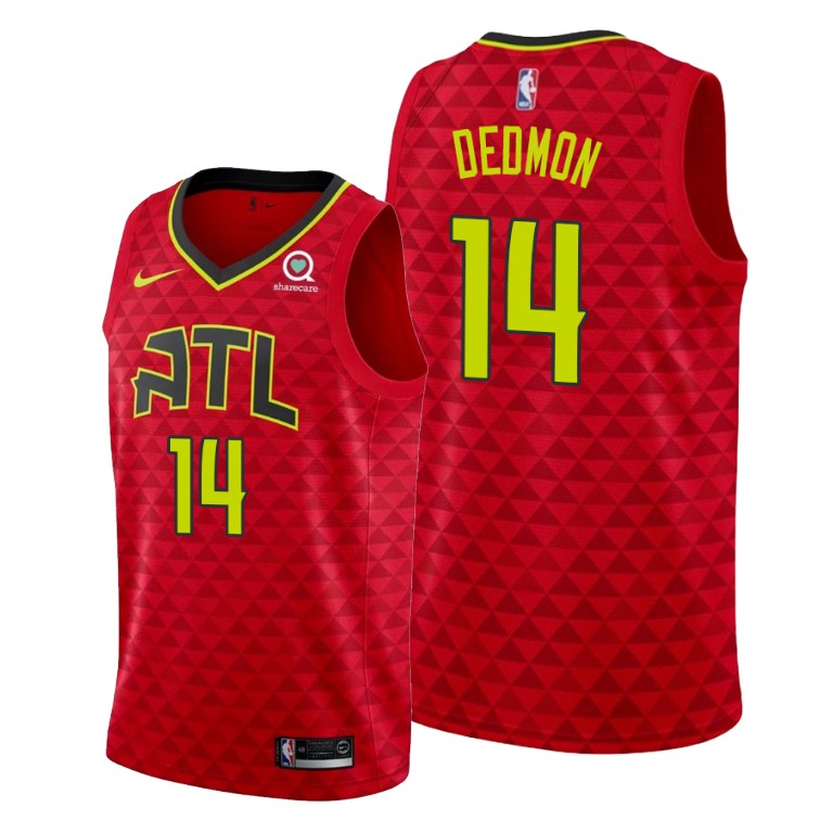 Dewayne Dedmon Atlanta Hawks #14 2019-20 Statement Red Jersey Dewayne Dedmon Atlanta Hawks #14 2019-20 Statement Red Jersey