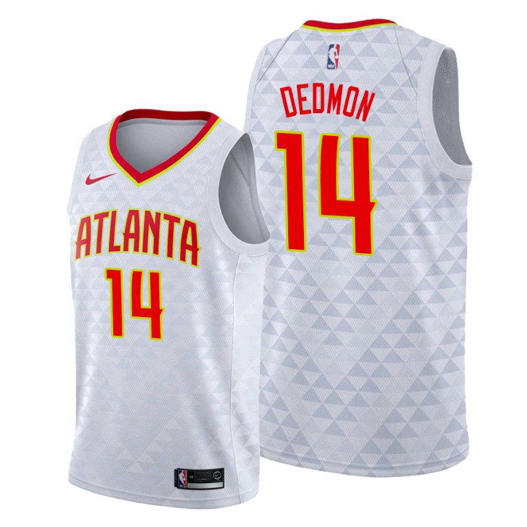 Dewayne Dedmon Atlanta Hawks #14 2019-20 Association White Jersey Dewayne Dedmon Atlanta Hawks #14 2019-20 Association White Jersey